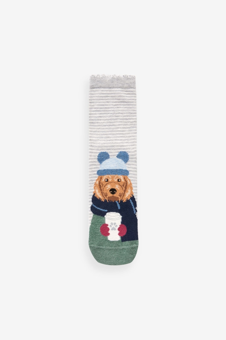 Winter Dogs Ankle Socks 4 Pack - Image 2 of 6