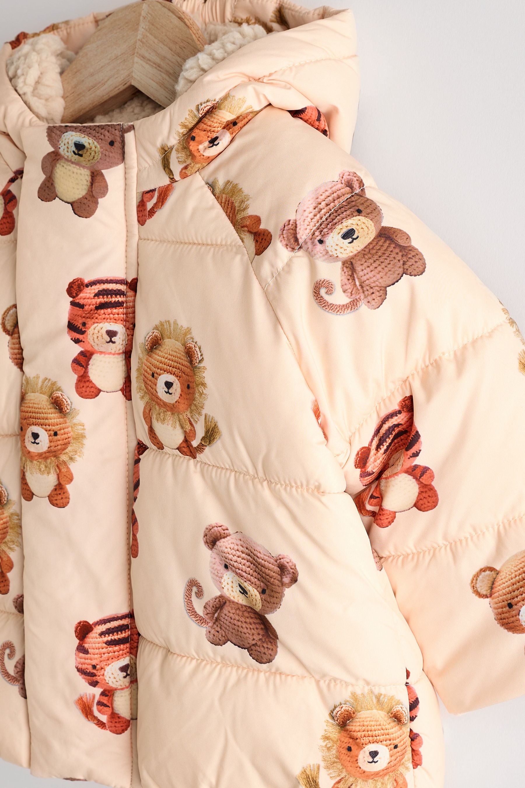 Cream baby coat hot sale