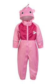 Regatta Pink Charco Waterproof Puddlesuit - Image 5 of 7