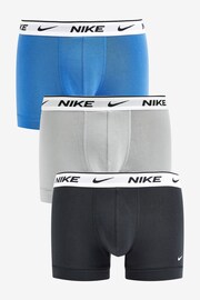 Nike Black/White Trunks 3 Pack - Image 1 of 4