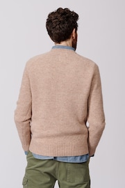 Aubin Prestwick Shetland Crew Jumper - Image 2 of 5