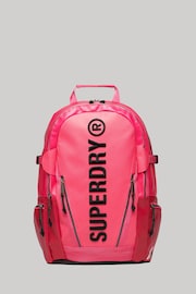 Superdry Pink Tarp Rucksack Bag - Image 1 of 5