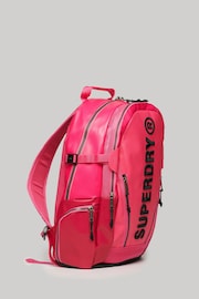 Superdry Pink Tarp Rucksack Bag - Image 2 of 5