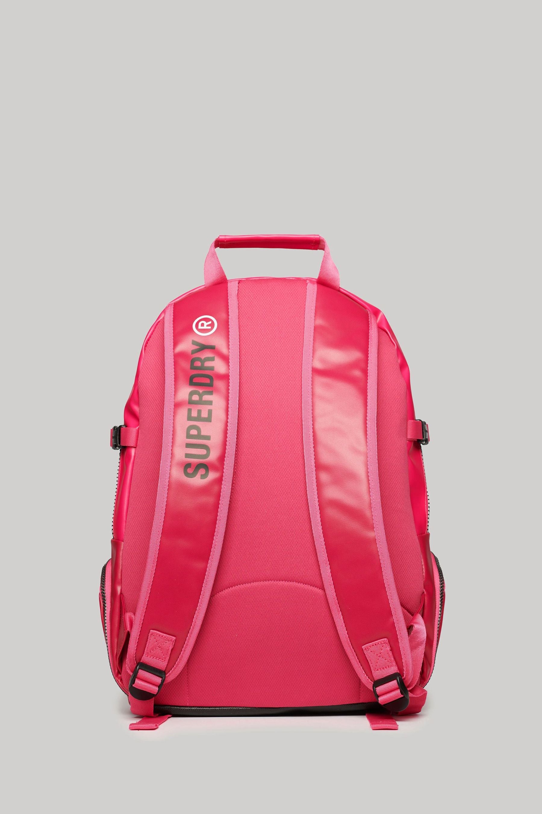 Pink superdry bag sales