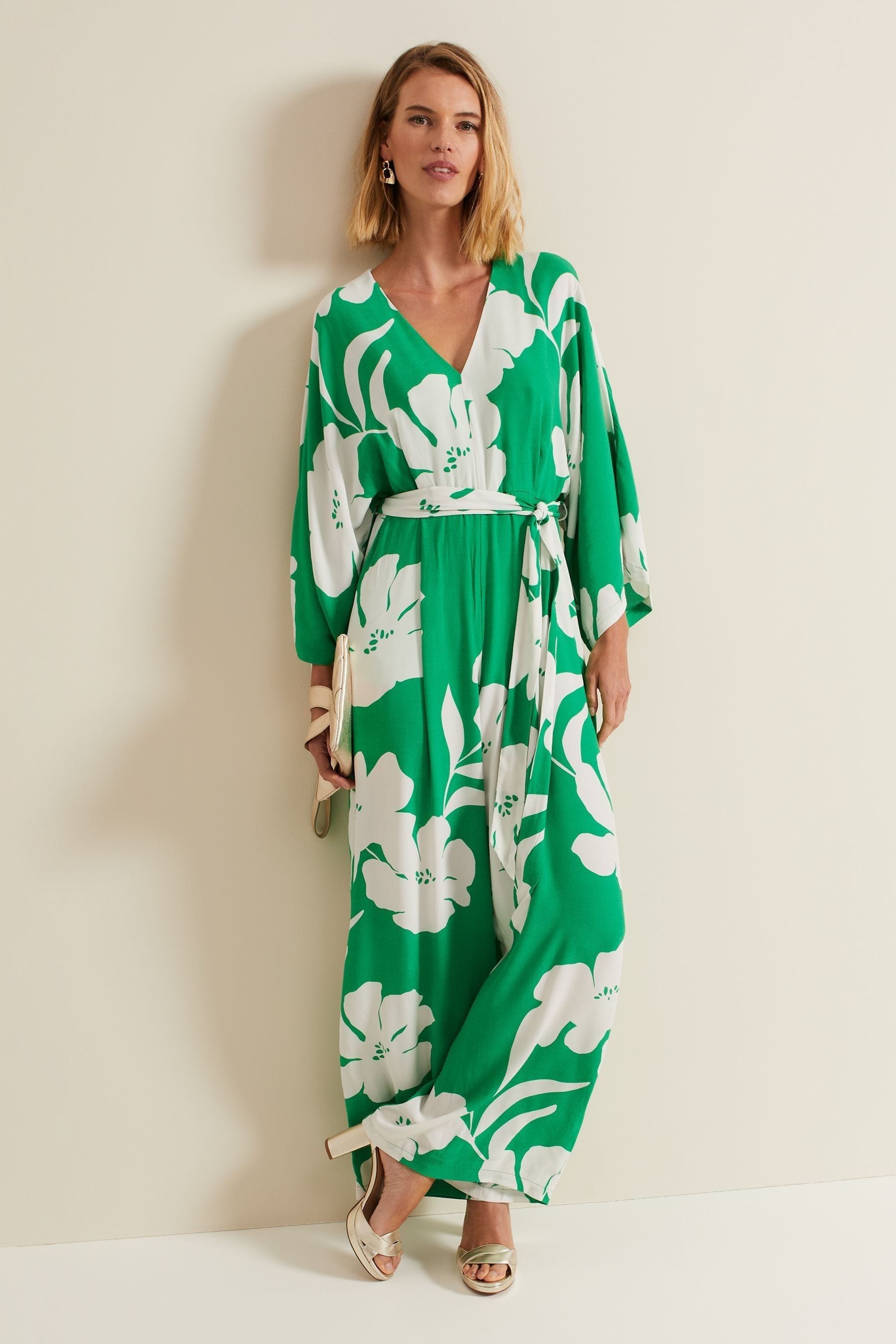 Green jumpsuit phase eight sales