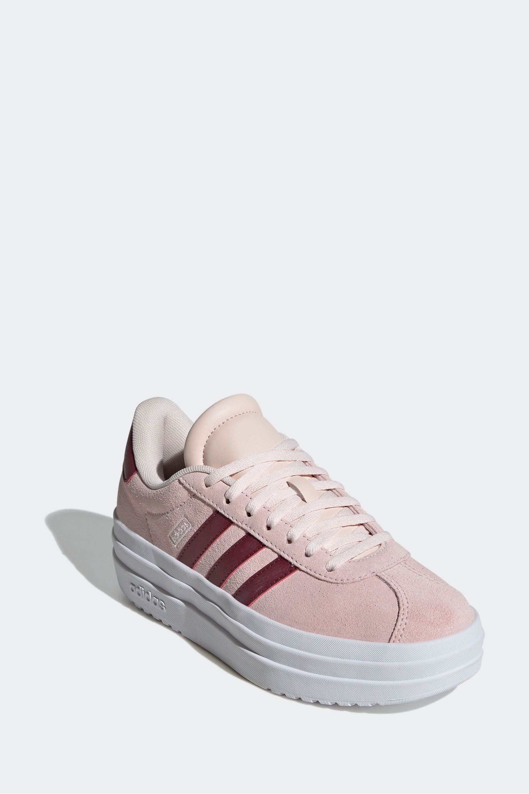 Buy adidas Pink Kids VL Court Bold Trainers from Next Luxembourg
