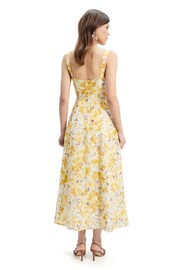 Bardot Yellow Lilah Corset Midi Dress - Image 5 of 5