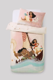 Natural Disney Moana 100% Cotton Duvet Cover and Pillowcase Set - Image 7 of 9