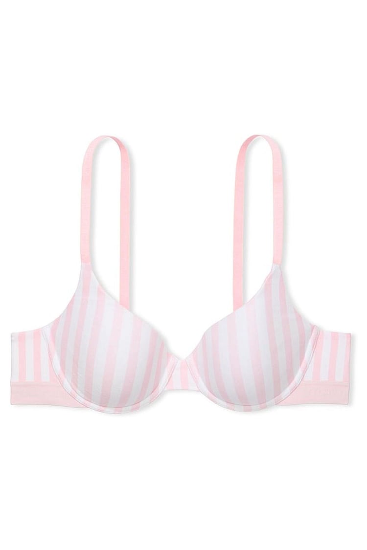 Victoria's Secret Pink Stripe Demi Lightly Lined Bra - Image 3 of 3