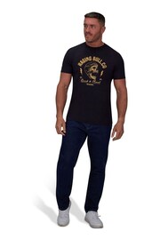 Raging Bull Ruck & Maul Black T-Shirt - Image 1 of 5