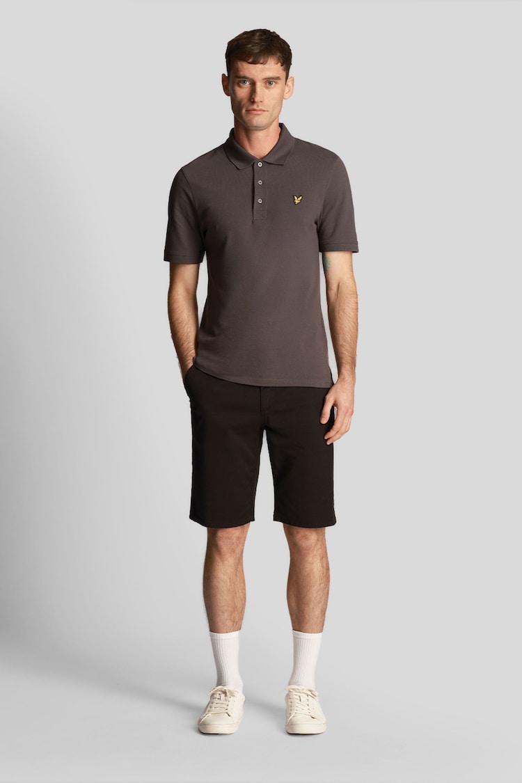 Lyle & Scott Black Anfield Chino Shorts - Image 1 of 4