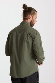 Craghoppers Green Kiwi Long Sleeved Shirt - Image 2 of 5