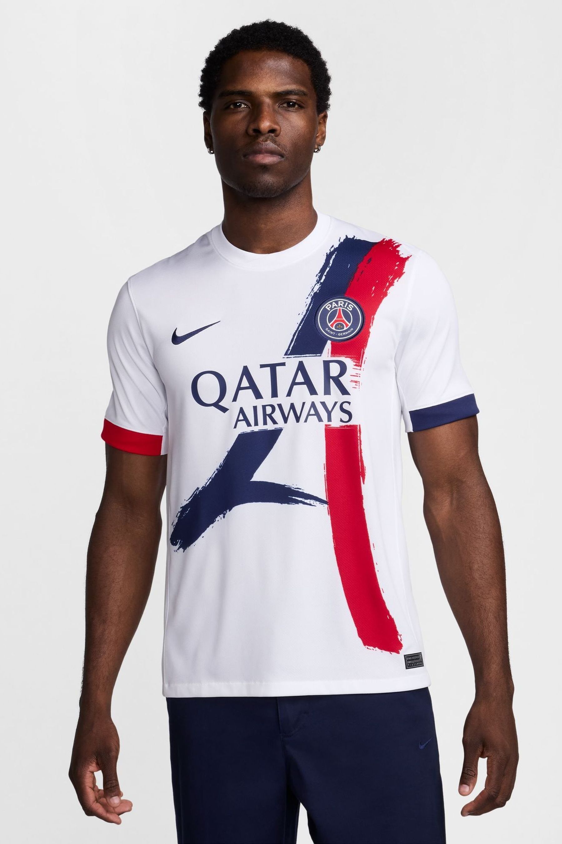Buy Nike White PSG 24 25 Stadium Away Football Shirts from Next Germany