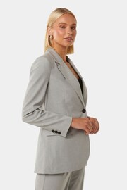 Forever New Grey Yasmin Oversized Blazer - Image 4 of 5