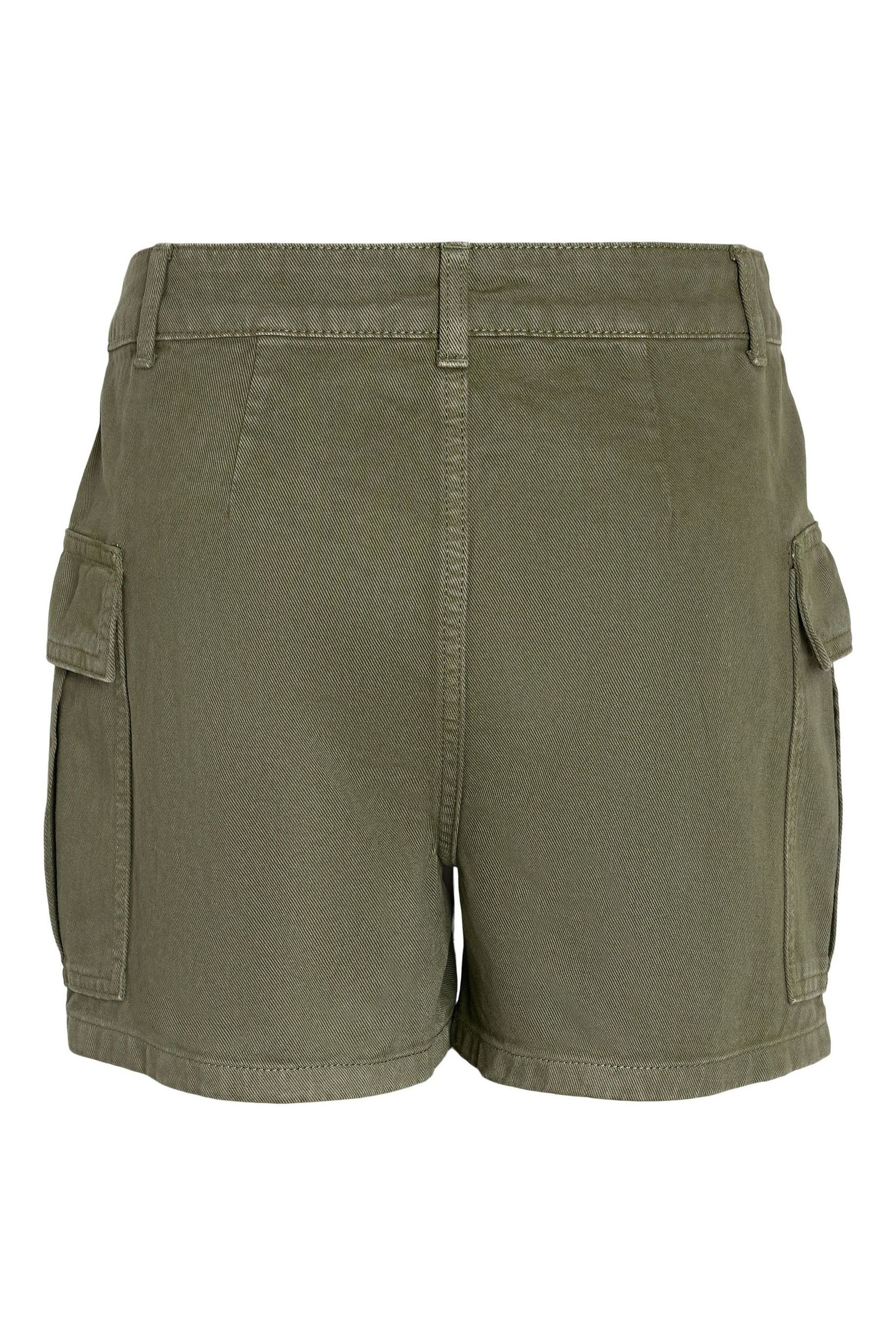 Buy NOISY MAY Green Mom 100 Cotton Denim Cargo Shorts from Next Luxembourg
