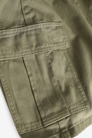 NOISY MAY Green Cargo Mom Denim Shorts - Image 4 of 4