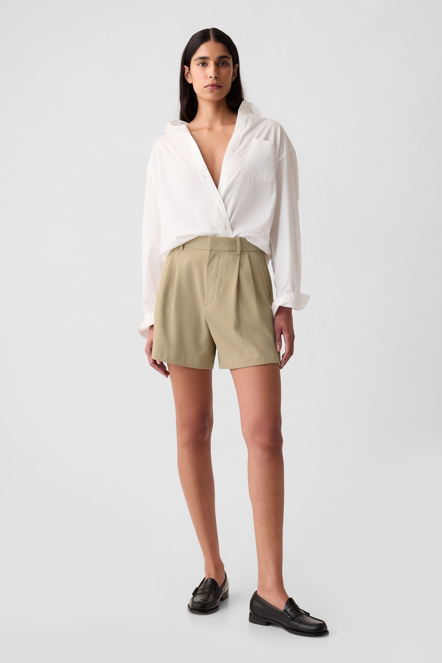 Gap high waisted shorts hot sale