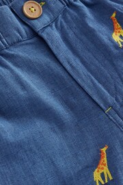 Boden Blue Smart Roll Up Shorts - Image 3 of 3