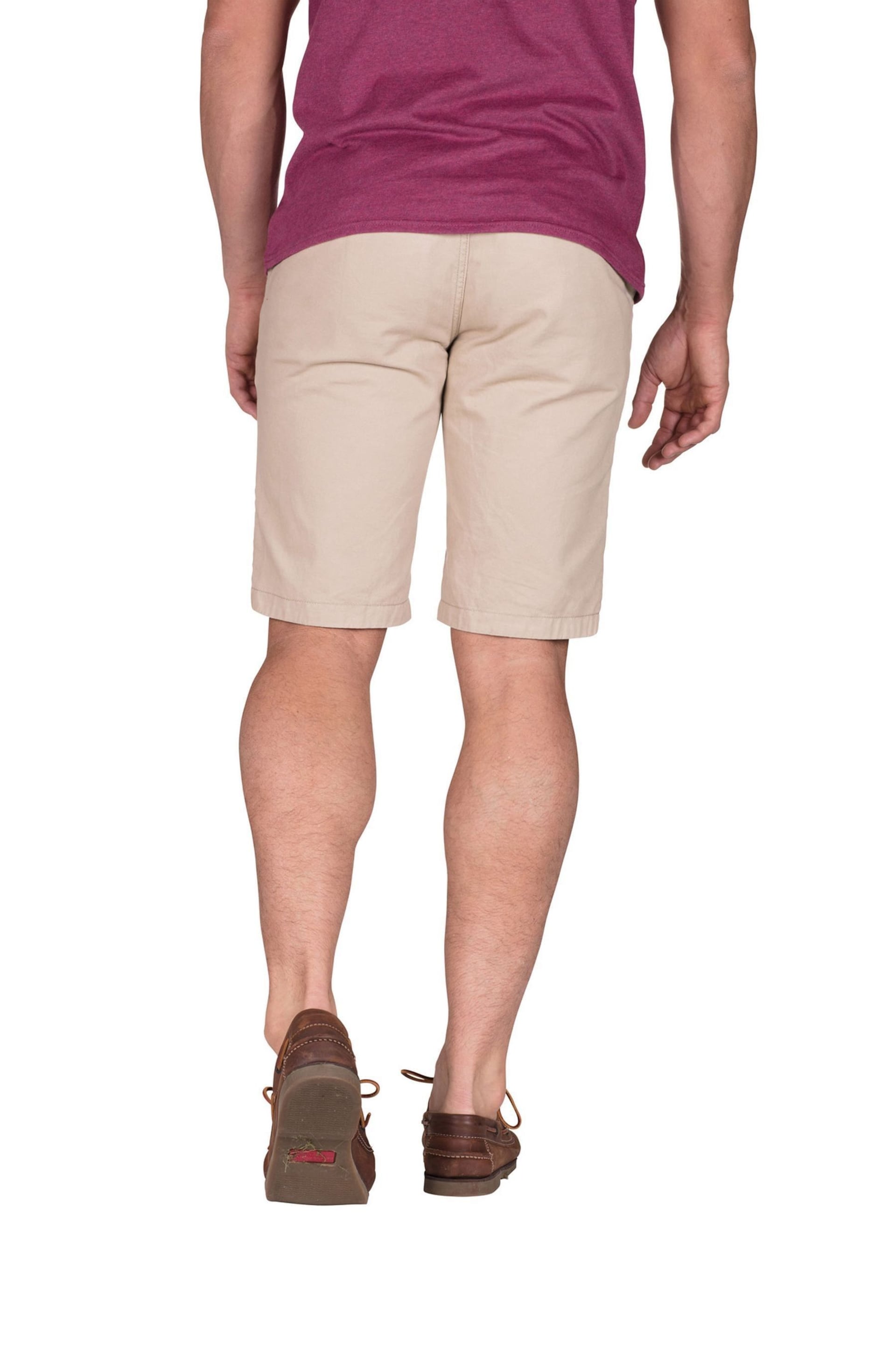 Raging Bull Chino Brown Shorts - Image 3 of 4