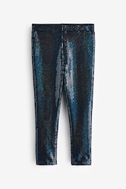 Black Sequin Leggings (3-16yrs) - Image 6 of 8