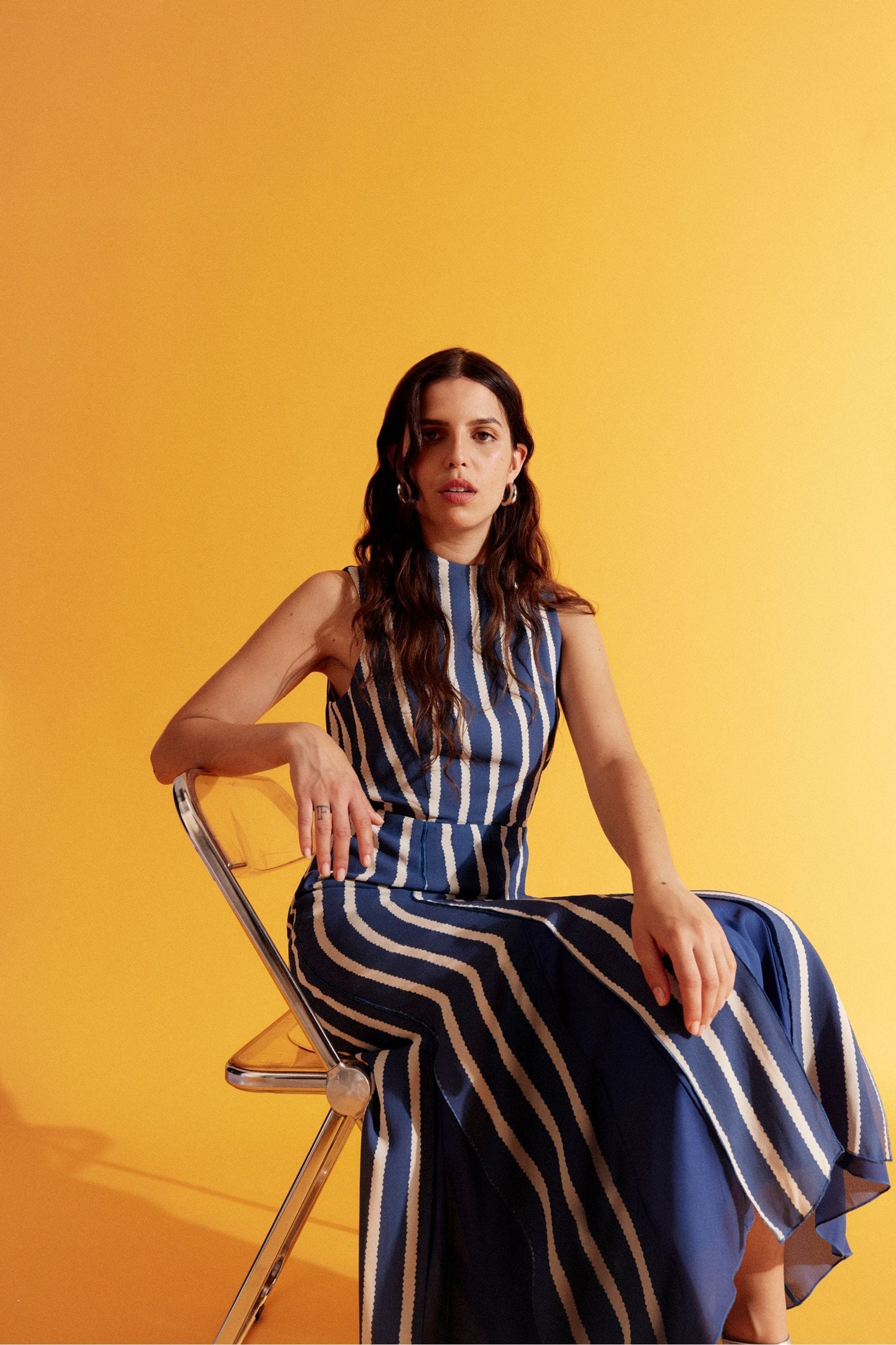 Next stripe dress discount