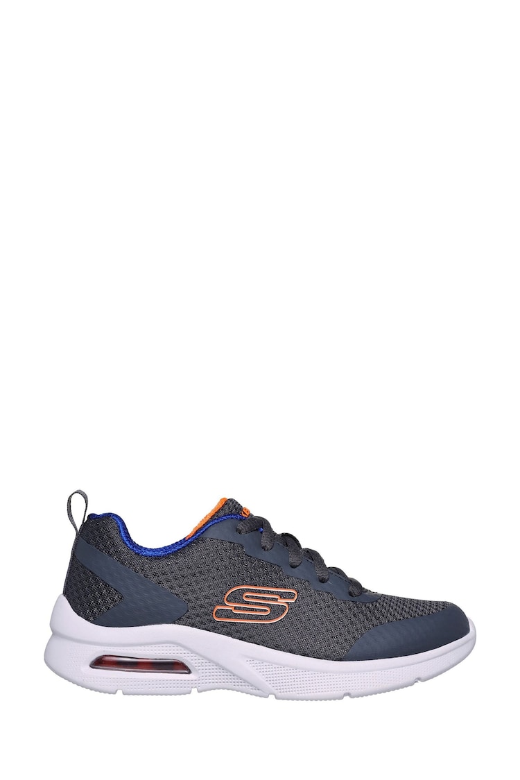 Skechers Grey Microspec Max Kaptix Trainers - Image 1 of 2