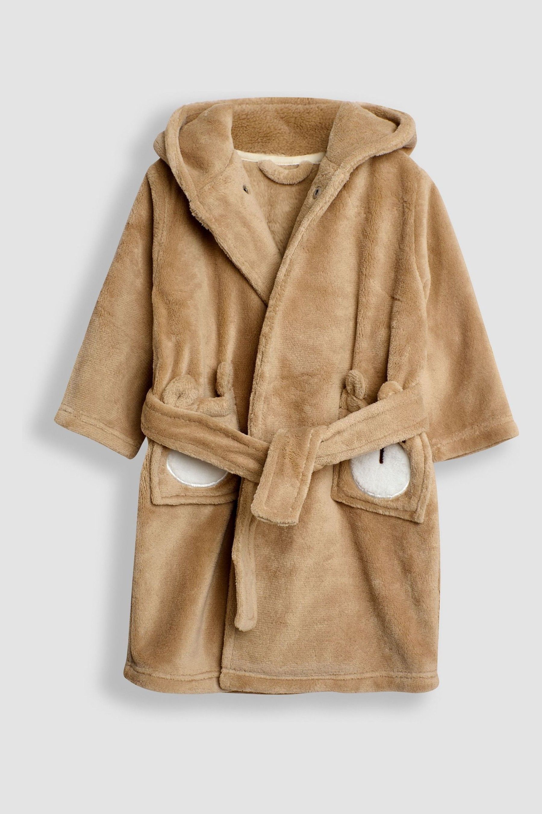 Buy JoJo Maman Bebe Brown Bear Dressing Gown from the Next UK online shop