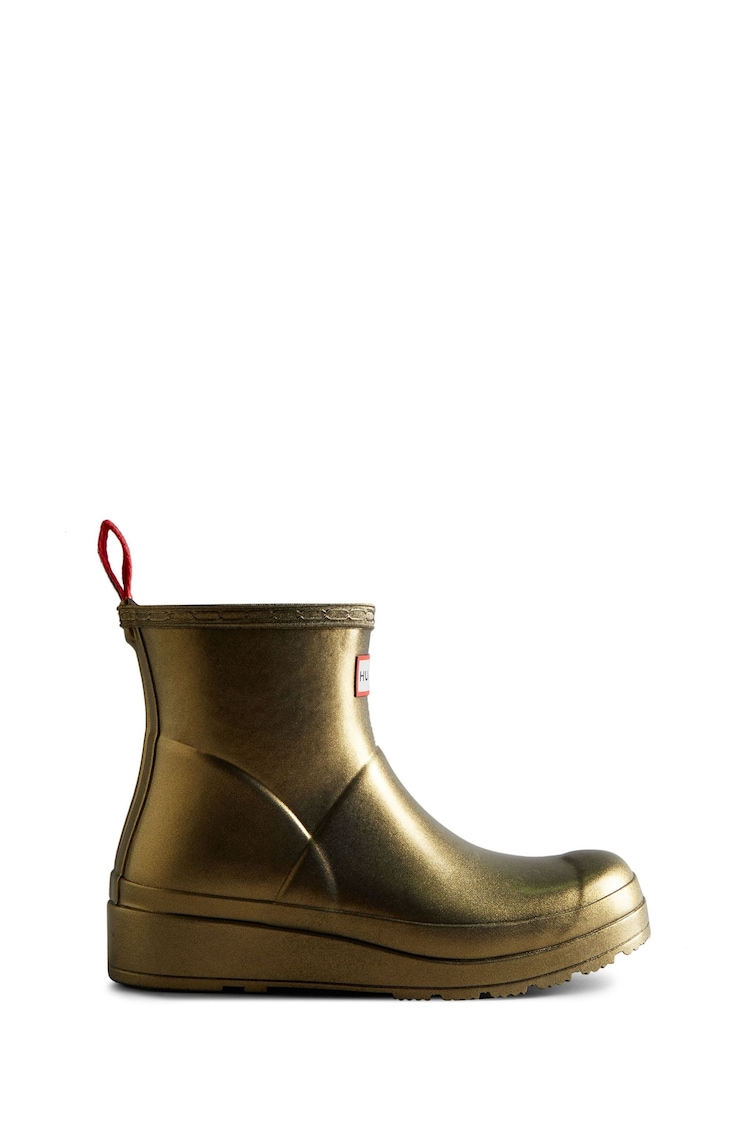 Hunter Womens Gold Play Short Nebula Wellies - Image 1 of 4