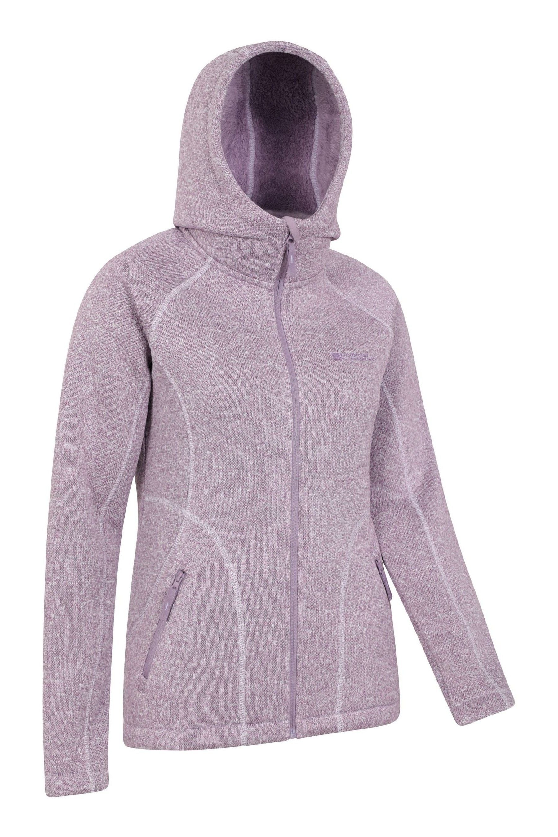 Buy Mountain Warehouse Purple Womens Nevis Sherpa Lined Hoodie from the Next UK online shop