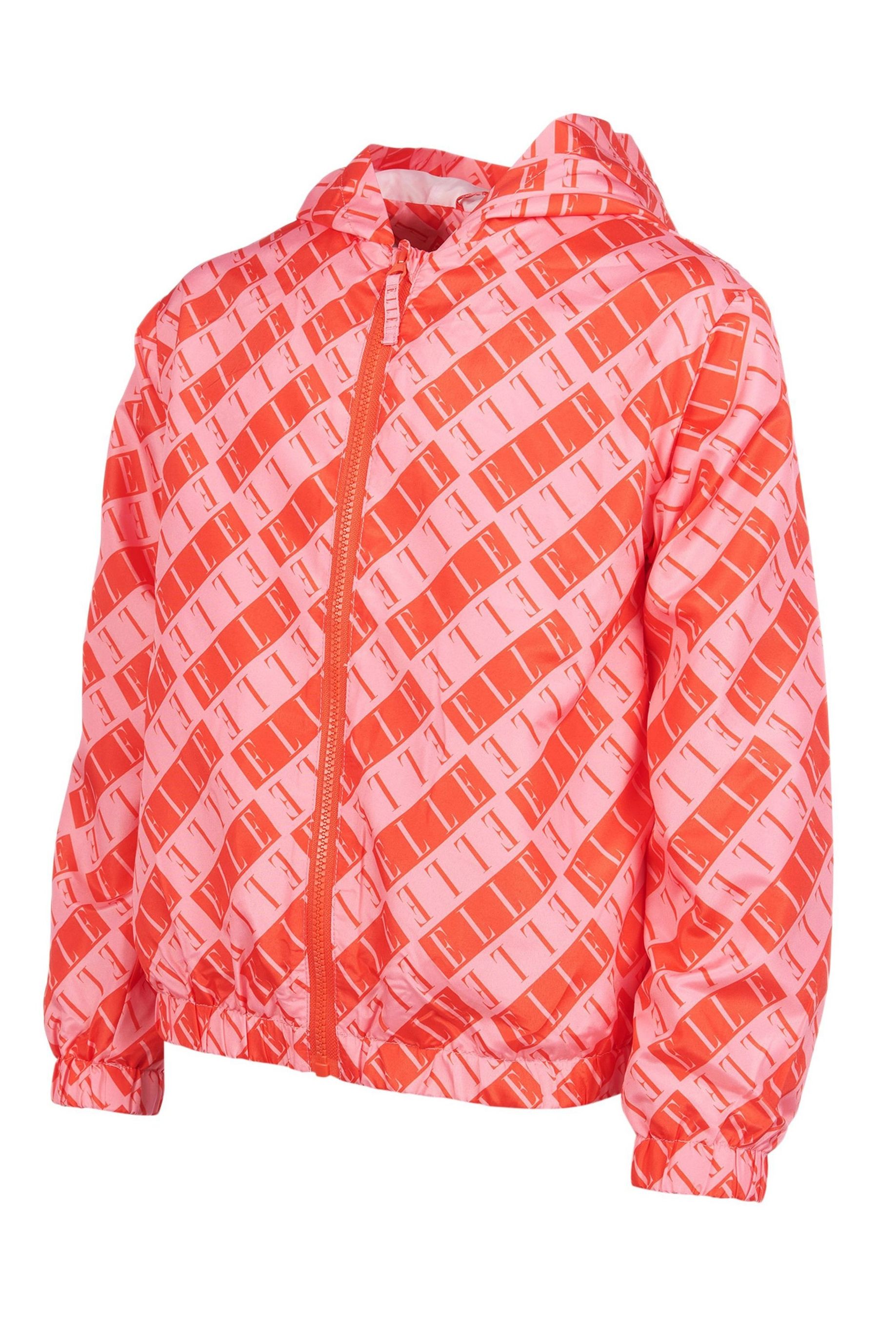Pink red windbreaker best sale