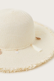 Monsoon Natural Shell Band Straw Hat - Image 3 of 3