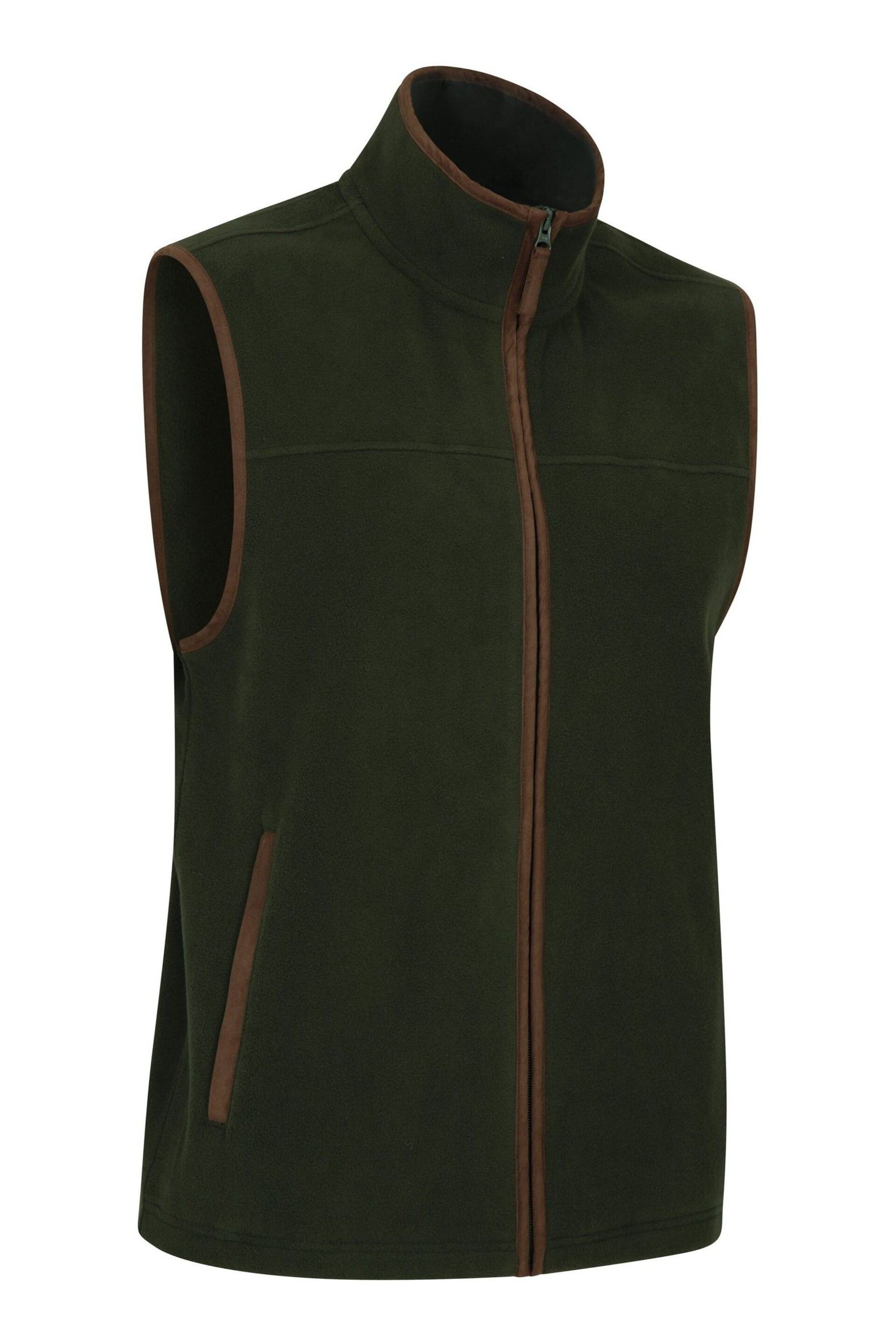 Mountain Warehouse Green Mens Rove Fleece Gilet - Image 2 of 5