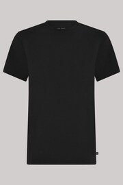Ted Baker Black Crew Neck T-Shirts 3 Pack - Image 3 of 3