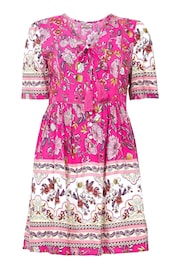 Joe Browns Pink Sleeveless Floral Print Tunic - Image 3 of 3