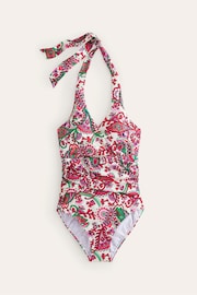 Boden Multi Levanzo Ruched Halter Swimsuit - Image 5 of 6