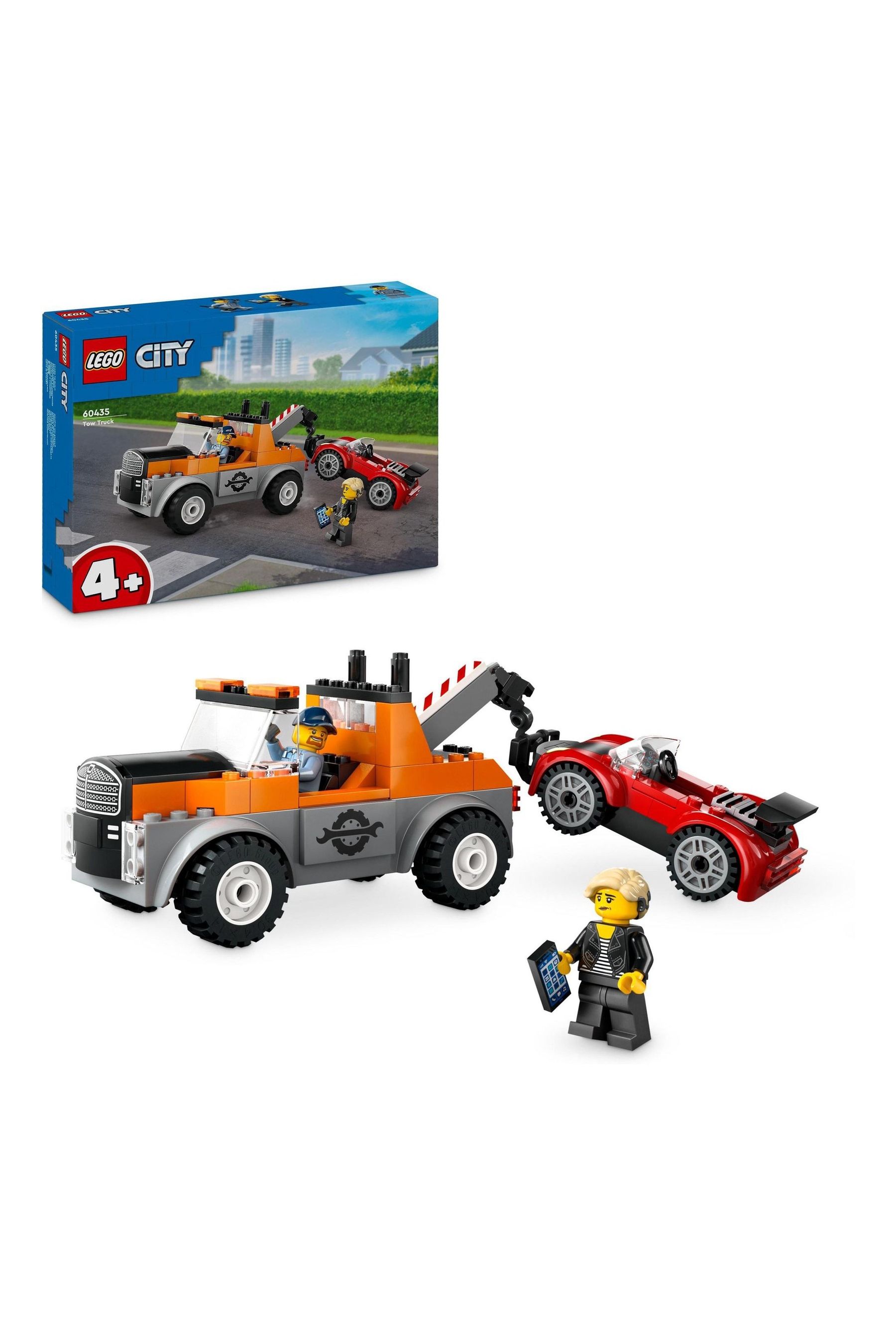 Buy LEGO City Tow Truck and Sports Car Repair Toy from Next Luxembourg