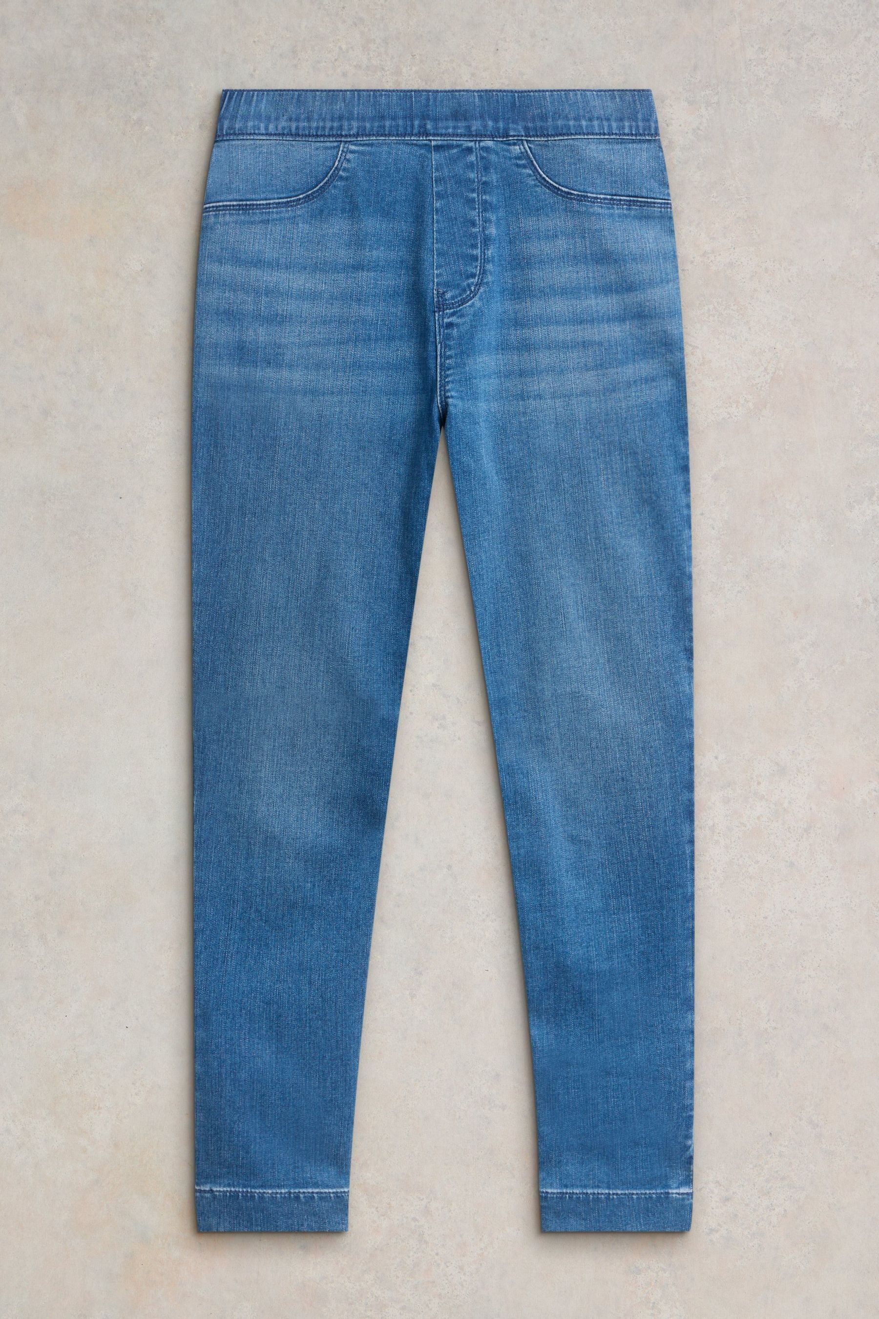 White Stuff Blue Janey Crop Jeggings