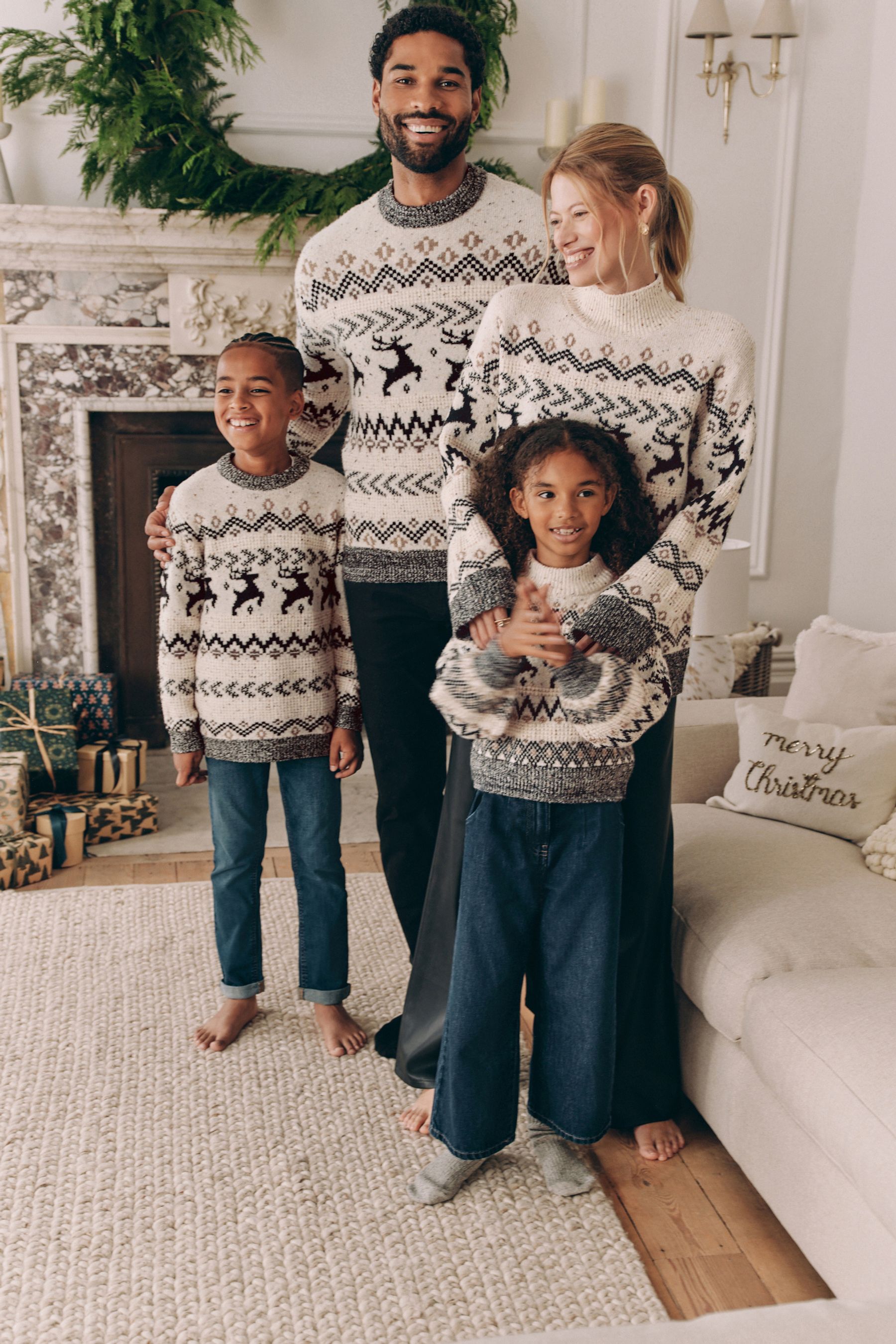 Family matching christmas sweatshirts online
