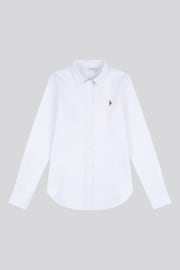 U.S. Polo Assn. Womens Classic Fit Oxford Shirt - Image 7 of 8