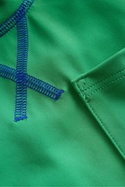 Boden Green Short Sleeve Rash Vest - Image 3 of 3