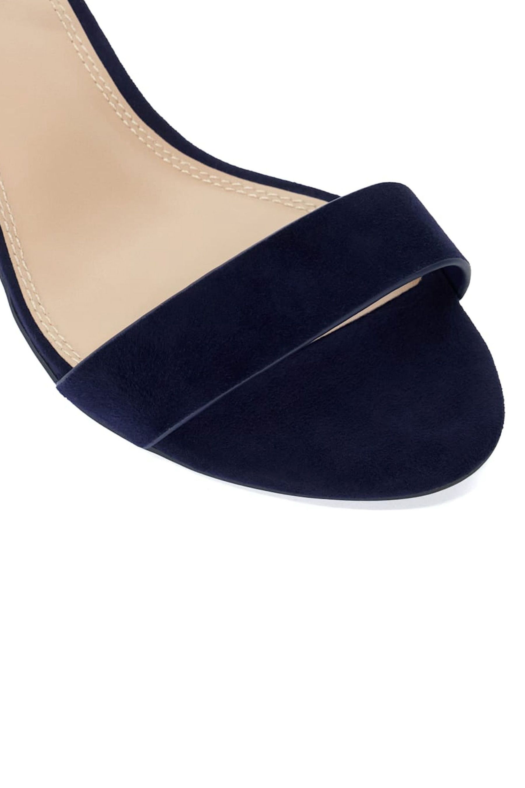 Buy Dune London Blue Wide Fit Memee Mid Block Heel Sandals from Next Austria
