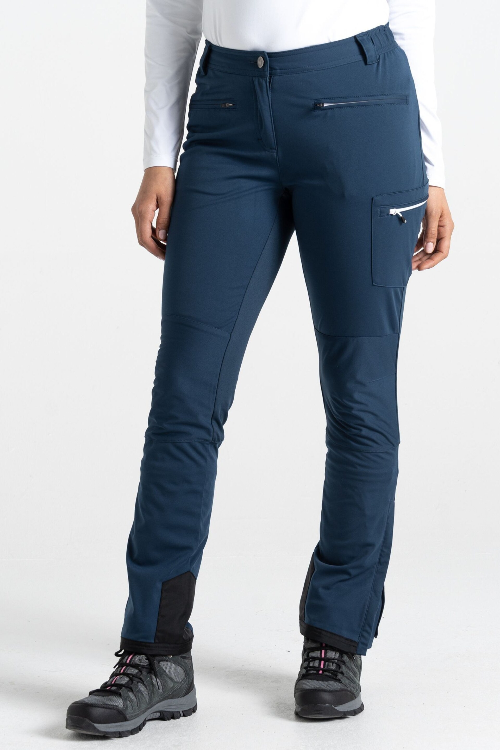 Dare 2b Blue Women's Appended II Waterproof Trousers - Image 3 of 6