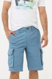 FatFace Blue Breakyard Cargo Shorts - Image 1 of 5