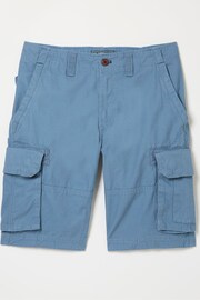 FatFace Blue Breakyard Cargo Shorts - Image 5 of 5