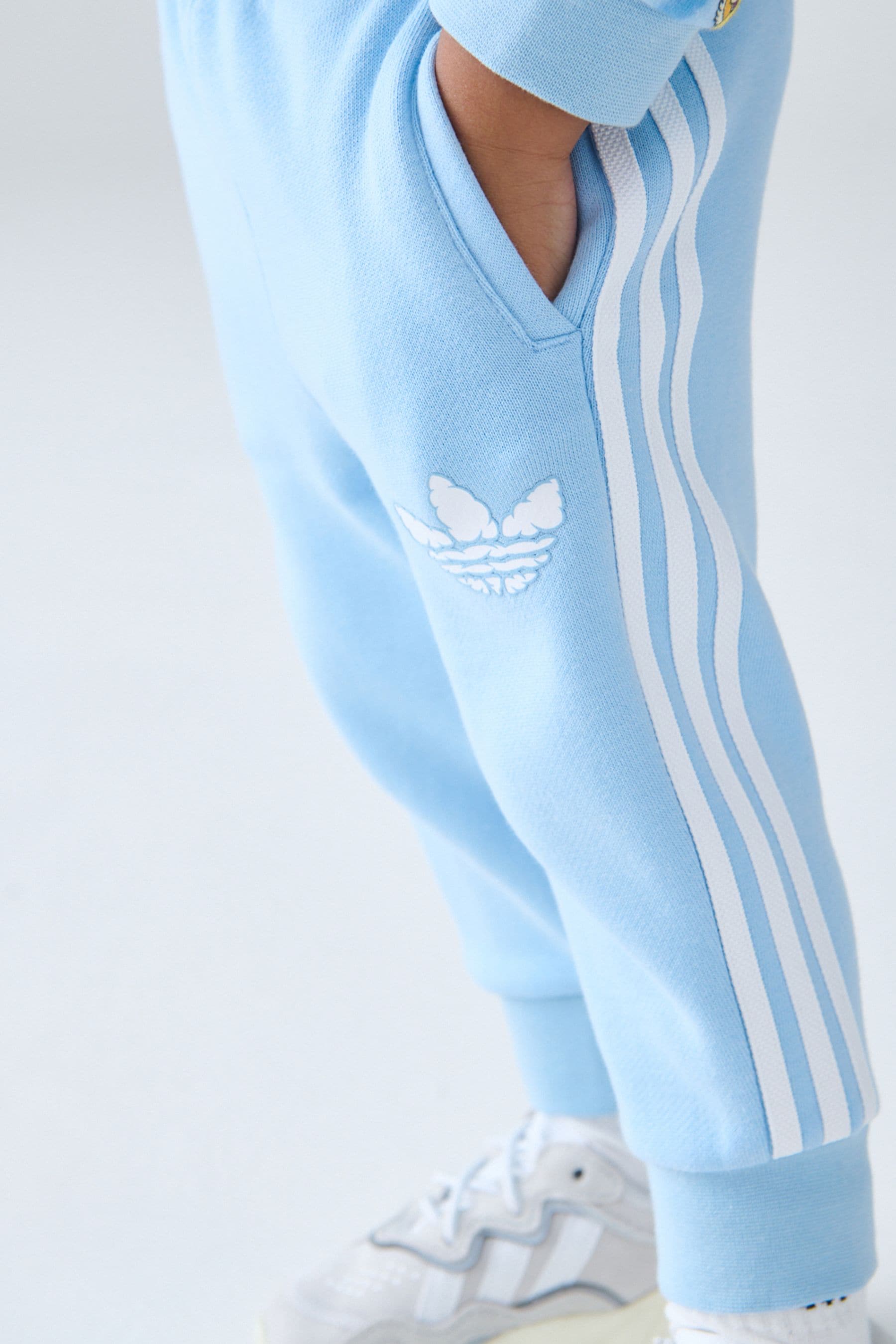 Adidas originals graphic crew on sale