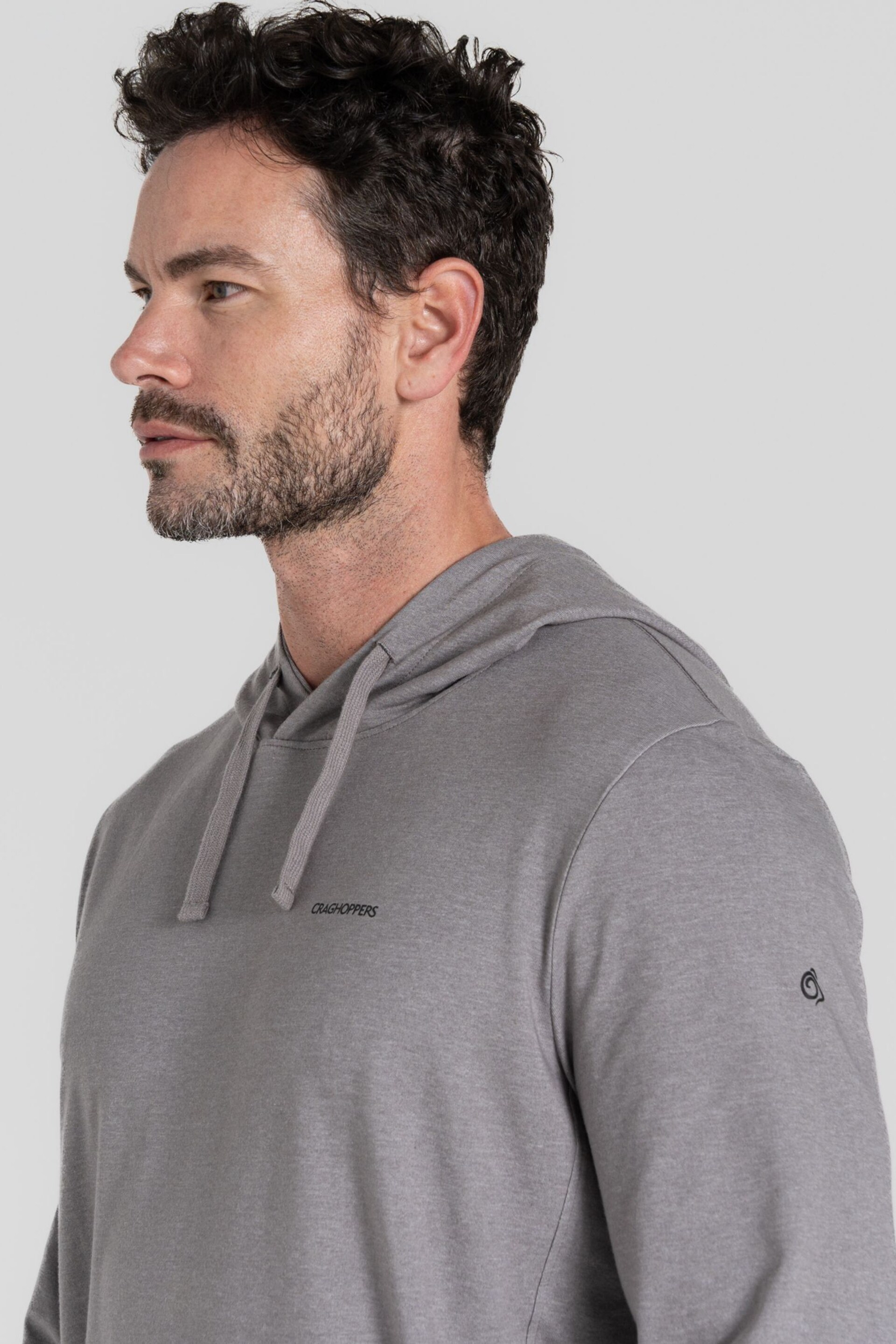 Craghoppers Grey NL Tagus Hooded Top - Image 6 of 7
