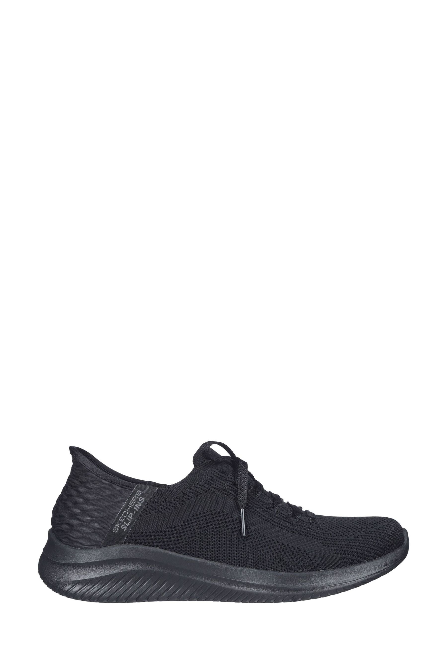 Buy Skechers Black Wide Fit Ultra Flex 3.0 Slip In Brilliant Path Womens Trainers from Next Ireland