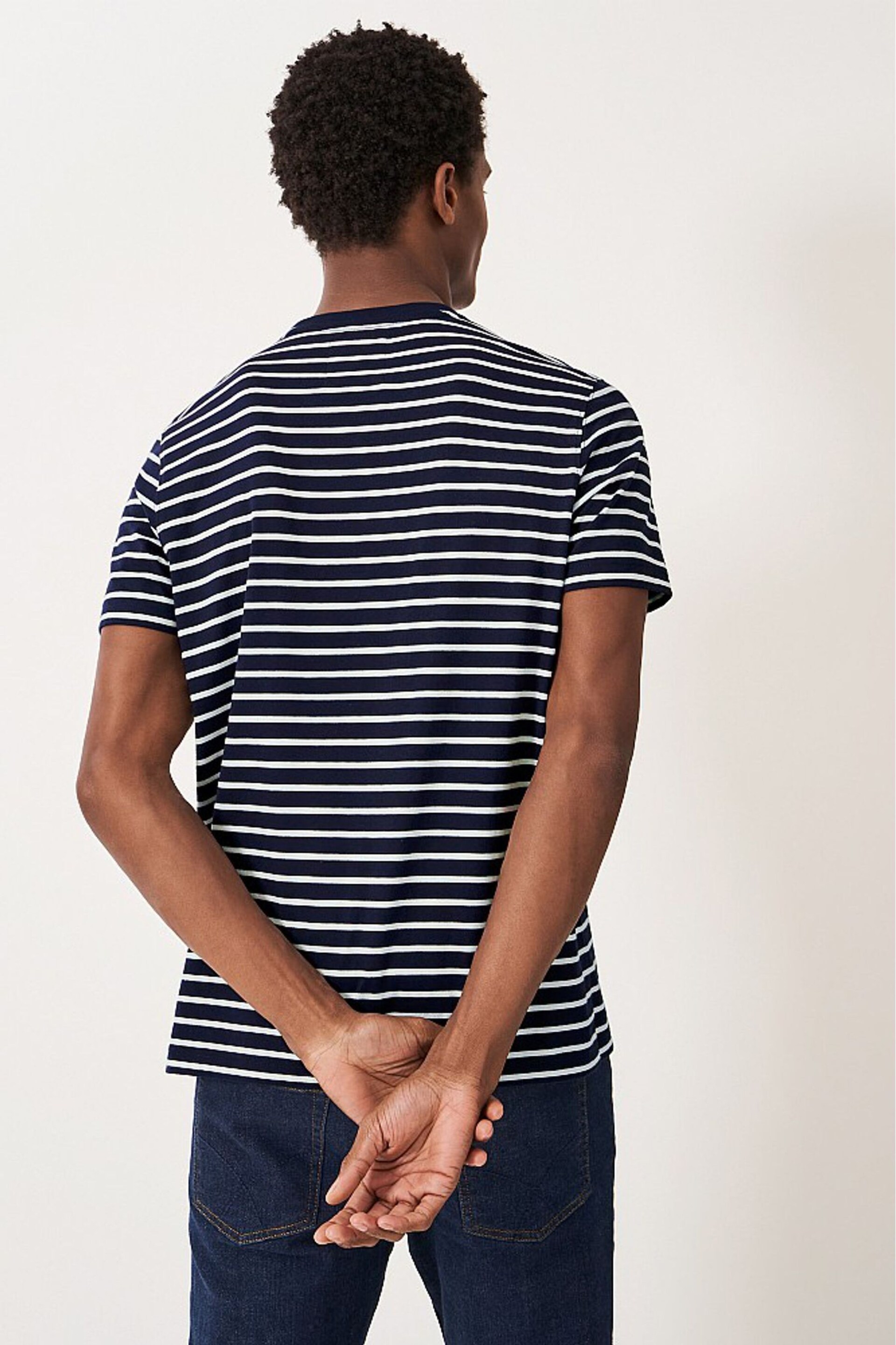 Crew Clothing Breton Stripe T-Shirt - Image 2 of 4