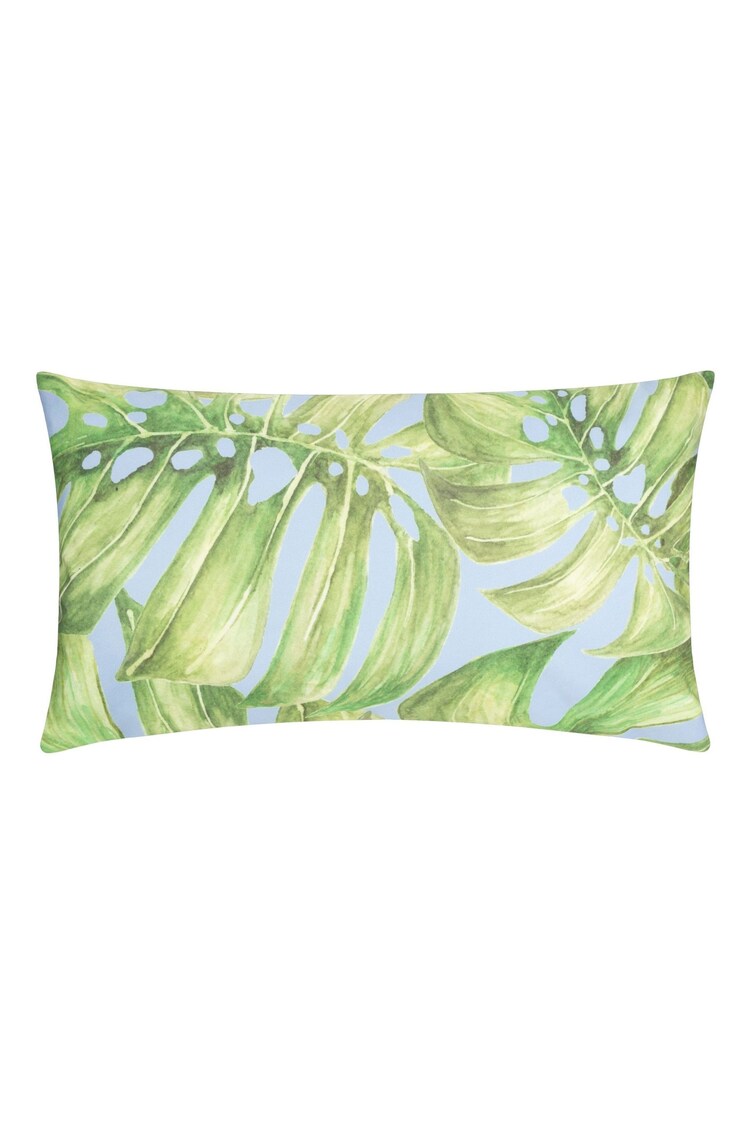 Wylder Tropics Dark Green Kali Birds Tropical Outdoor Cushion - Image 2 of 4