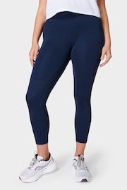 Sweaty Betty Blue 7/8 Length All Day Leggings - Image 1 of 8